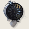 Двигатель пылесоса моющего 1400W H208мм D144мм 3 ступ analog