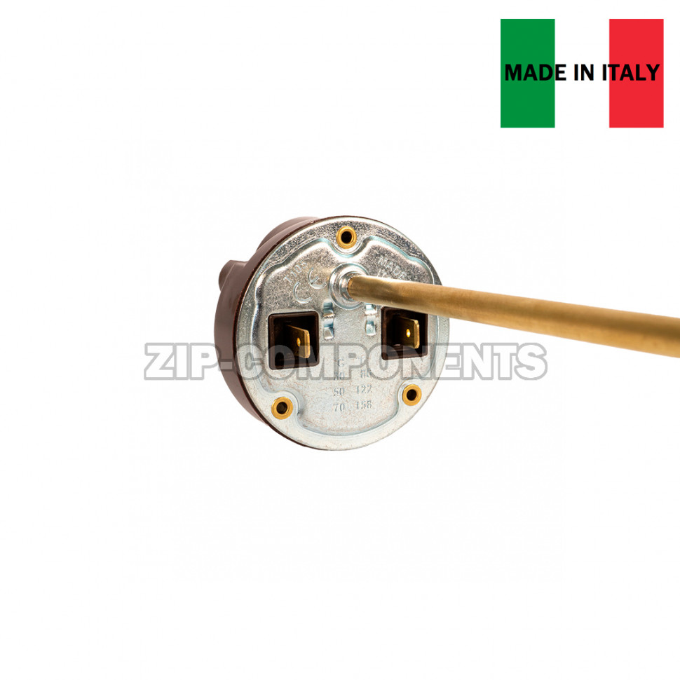 Термостат Unival RT-WH13 для водонагревателя (L275, 20-80C, 20A) Италия