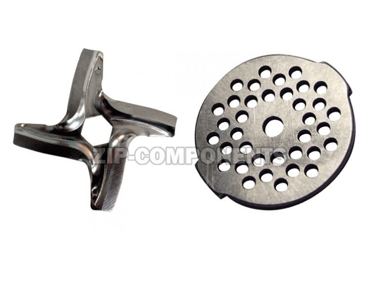 Нож + решётка мясорубки DR-DRB-DRA-шестигранник A09B01 MA-A09B01 Moulinex MS-0926063